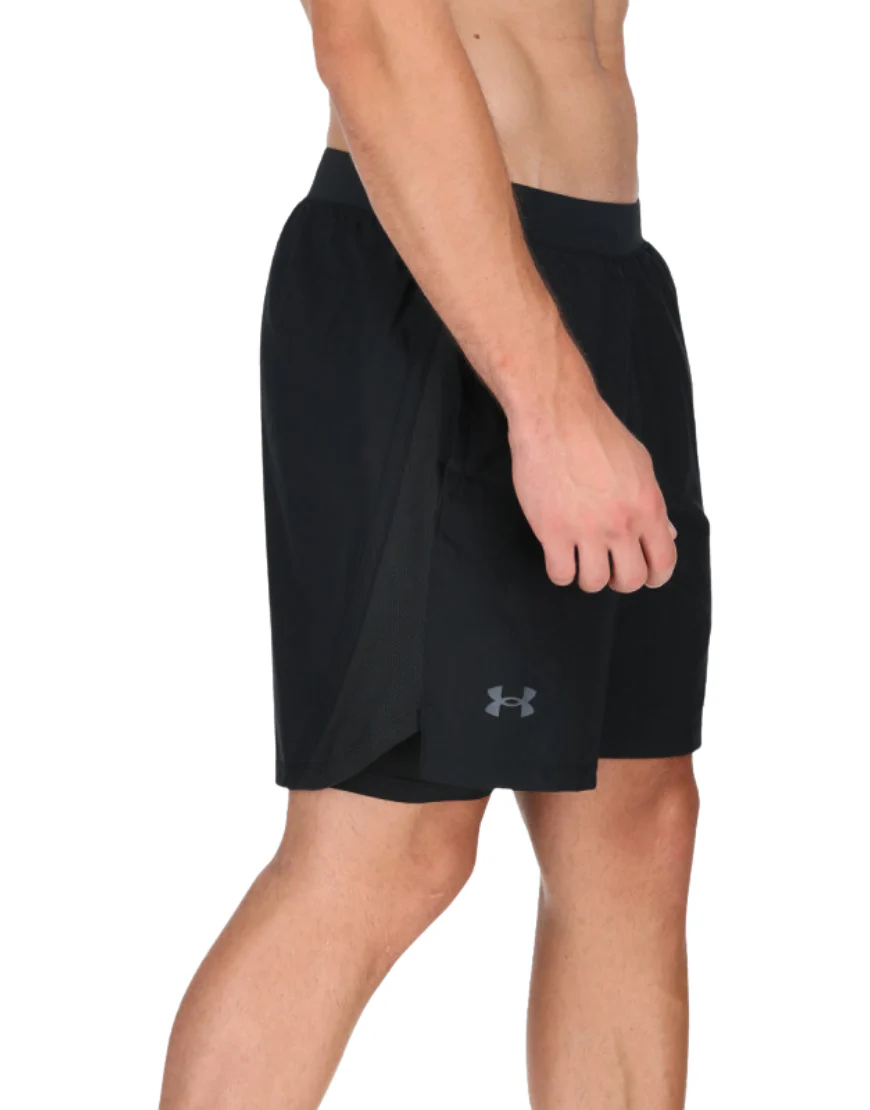 Mens UA LAUNCH SW 7'' 2N1 SHORT - Image 2