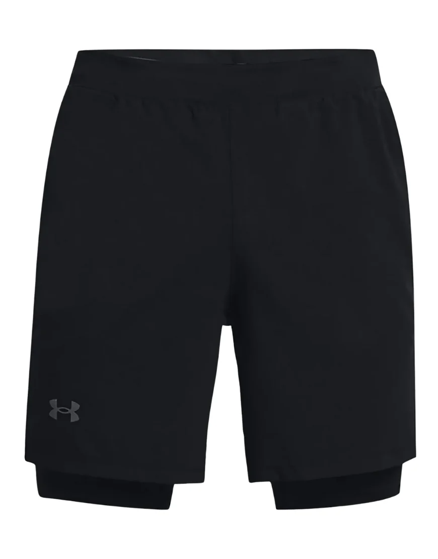 Mens UA LAUNCH SW 7'' 2N1 SHORT - Image 3
