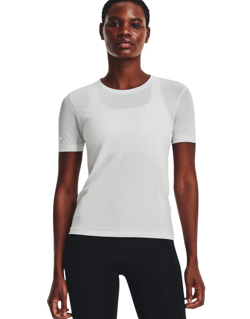 WOMEN'S SEAMLESS STRIDE SS :WHITE