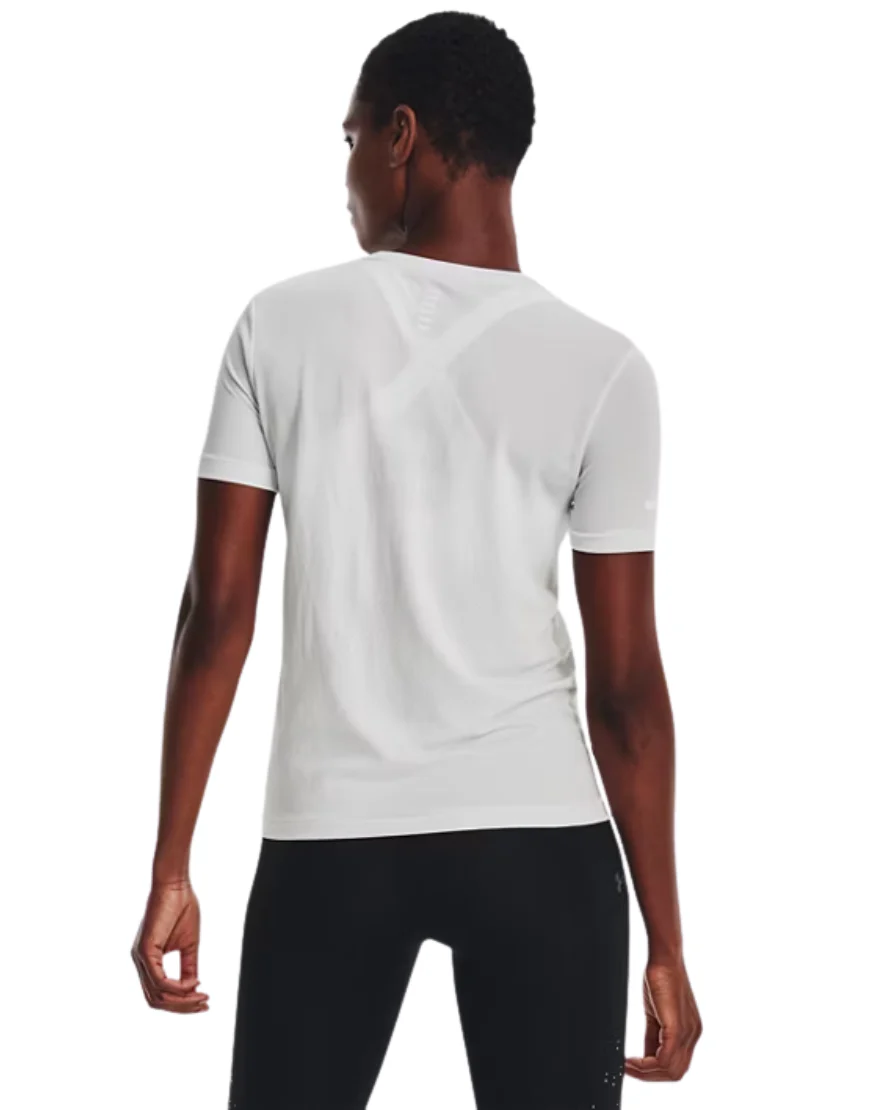 WOMEN'S SEAMLESS STRIDE SS :WHITE - Image 2