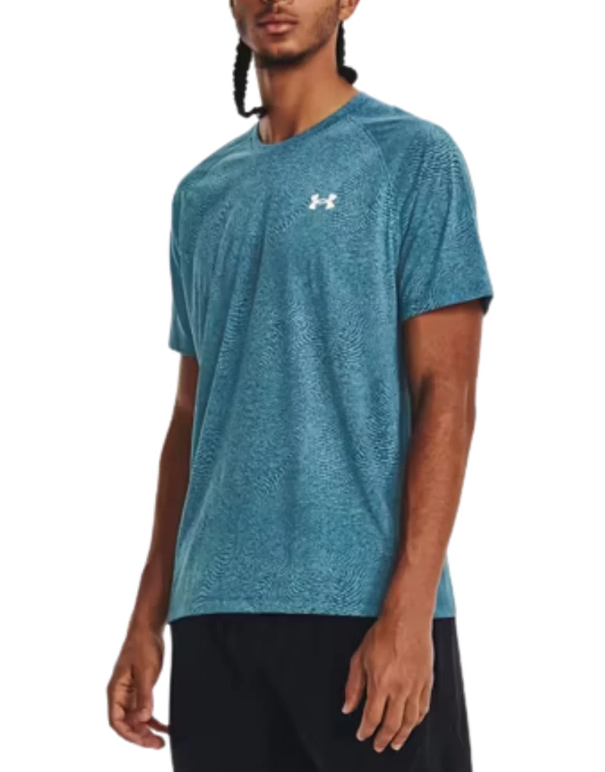Men's Streaker Micro Mesh Short Sleeve :Blue