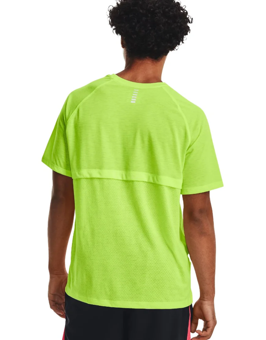 MEN'S STREAKER TEE :YELLOW - Image 2