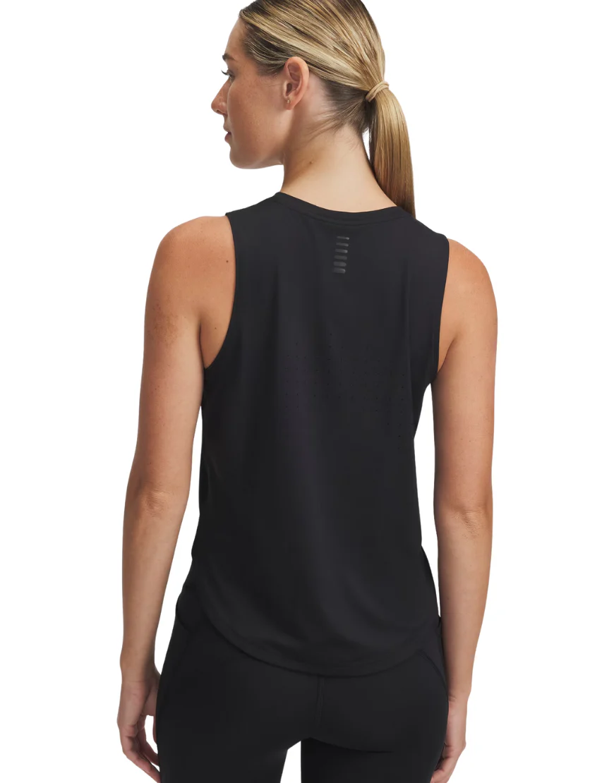 Women's Launch Elite Tank Top :Black - Image 2
