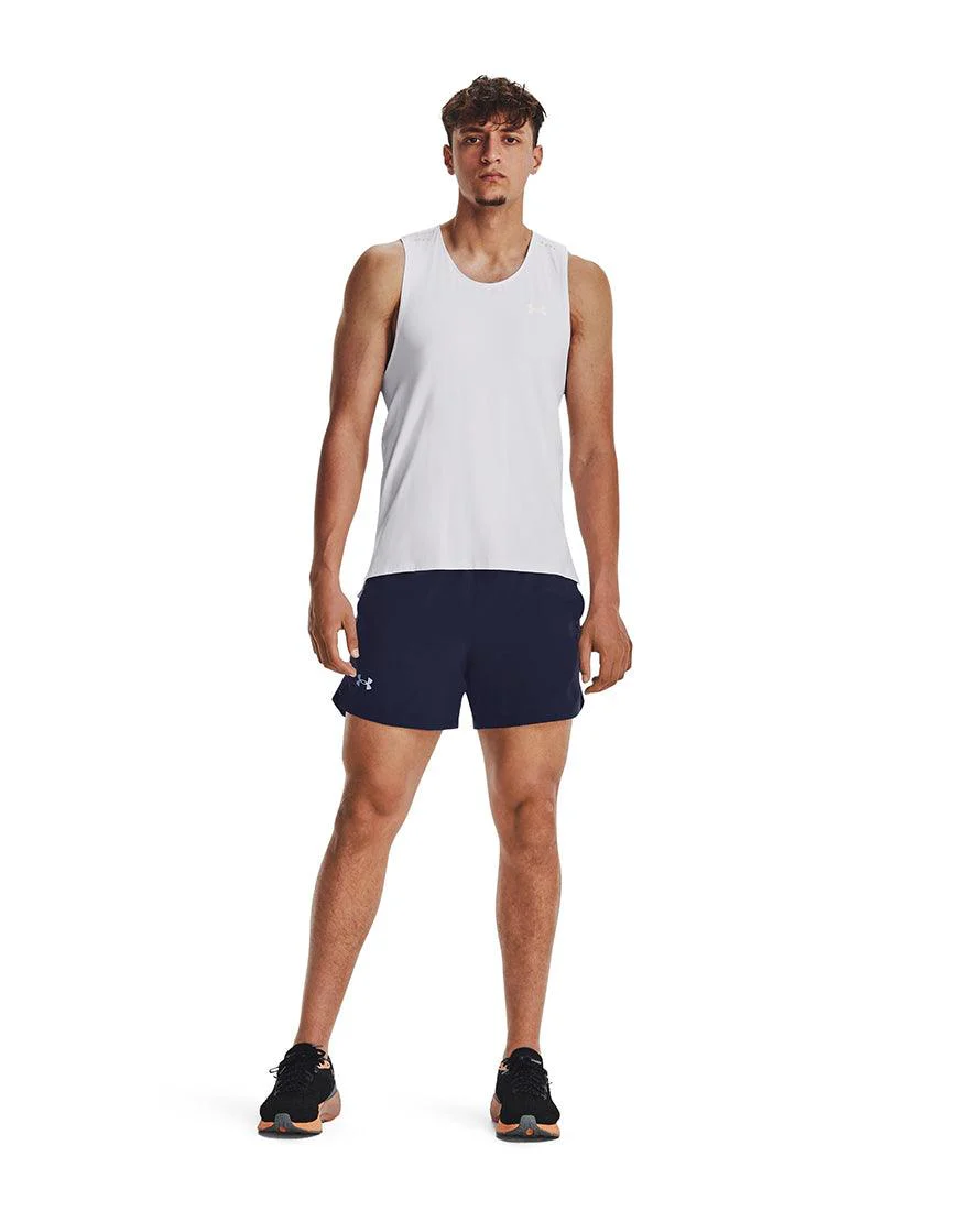Men's Launch Run 5in Shorts :Navy - Image 2