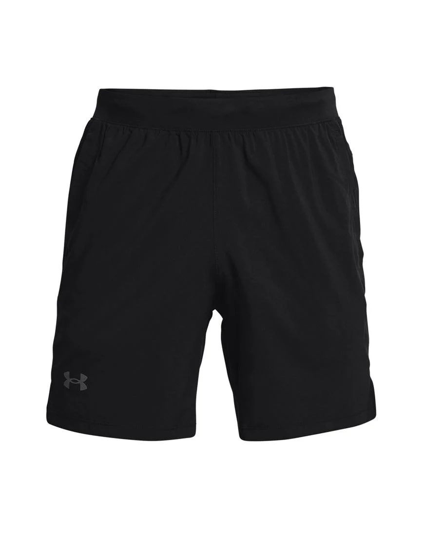 Men's Launch Run 7in Shorts :Black - Image 2