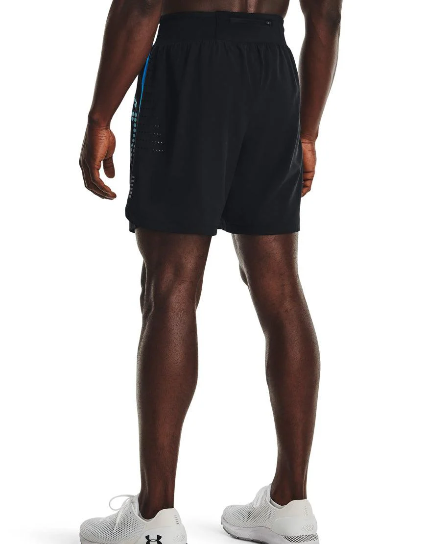 Men's SpeedPocket 7in Shorts :Black | Cruise Blue - Image 3