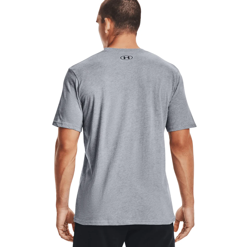 Men's Sportstyle Left Chest Tee :Steel - Image 2