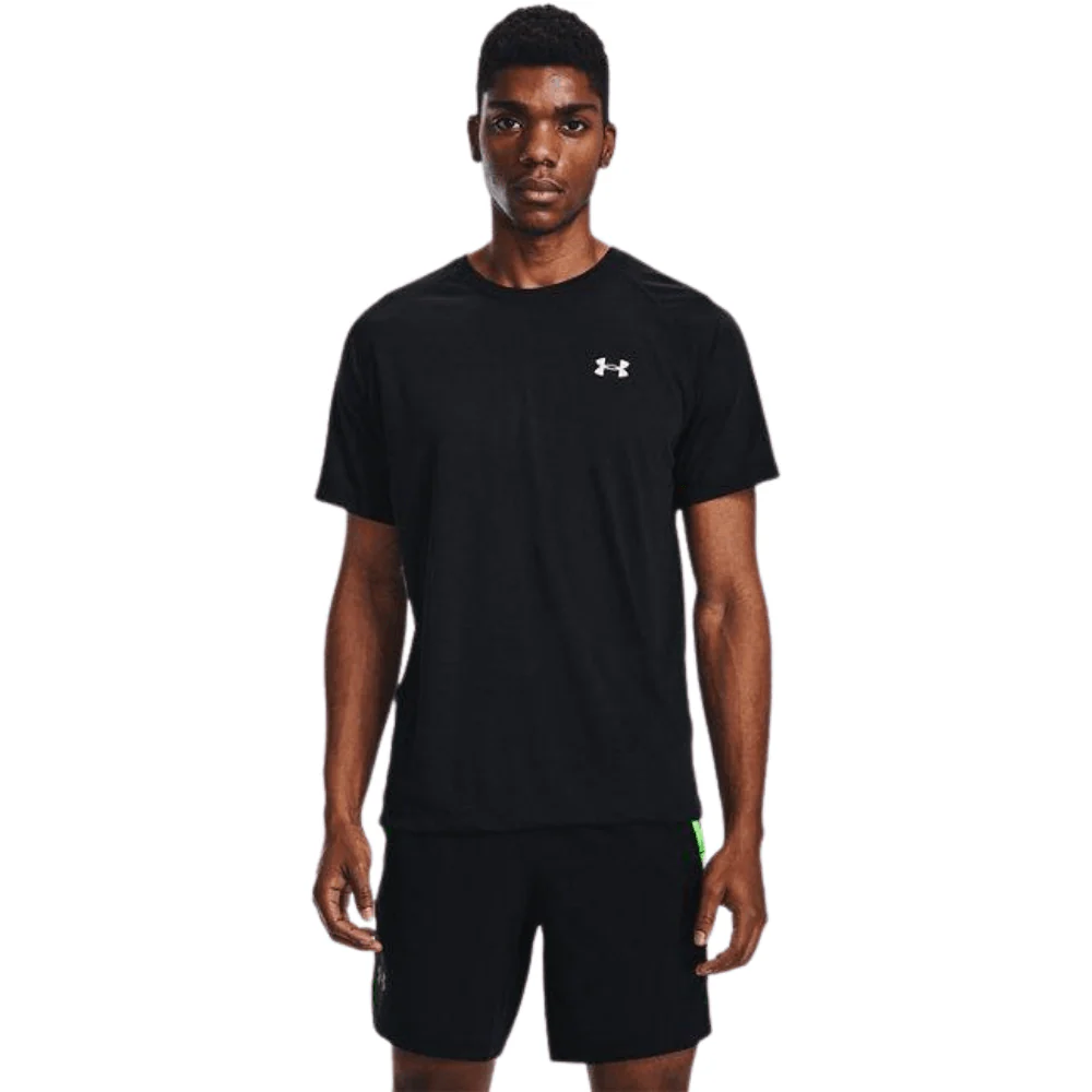 Men's Streaker Run Tee :Black