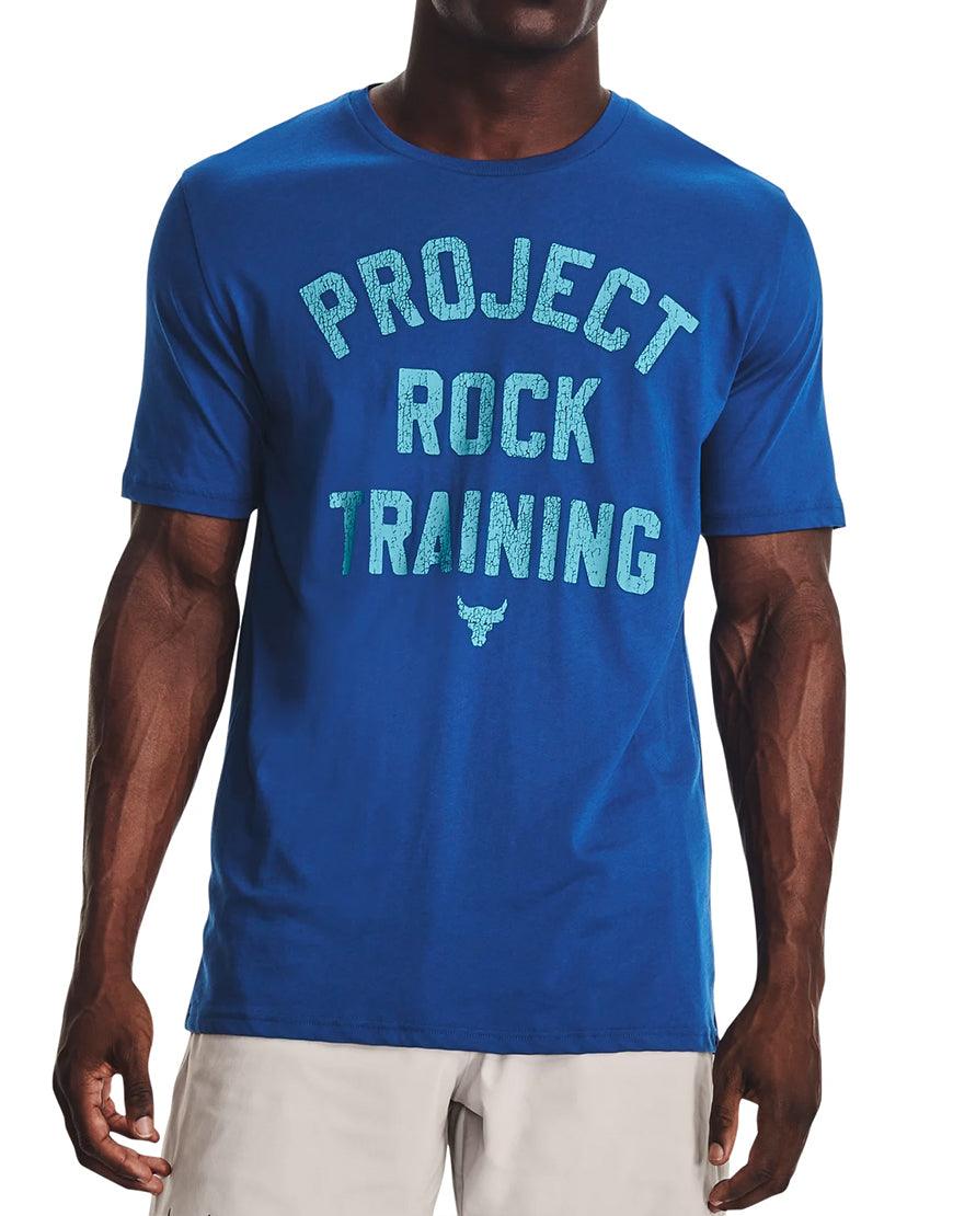Men's Project Rock Training Tee :Blue Mirage