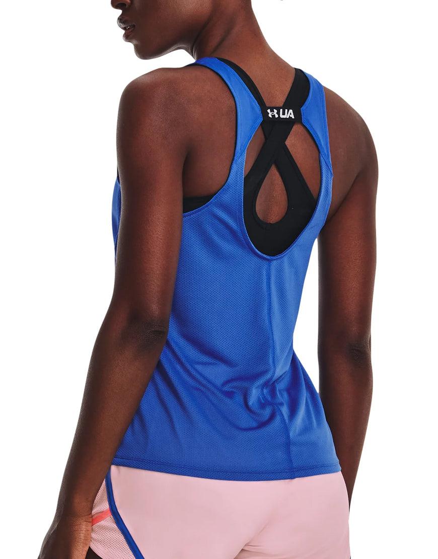 Women's Fly By Tank :Blue - Image 3