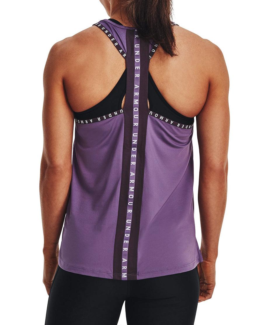 Women's Knockout Tank :Retro Purple - Image 3
