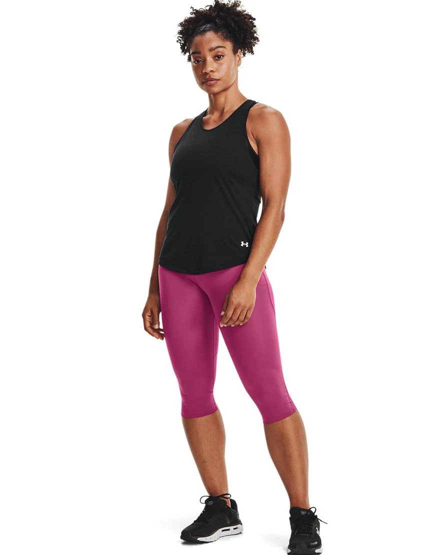 Women's Streaker Run Tank :Black - Image 2