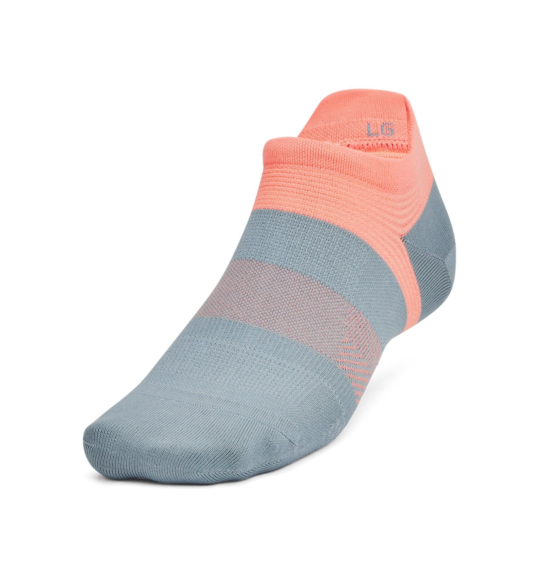 UA ArmourDry Run Lite No Show Tab Socks (2 Pack | 3 Colours) - Image 8
