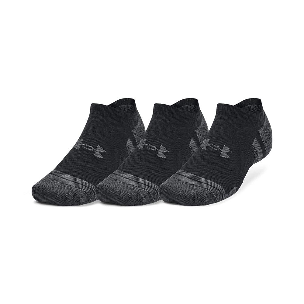 UA Performance Tech 3 Pack No Show Socks (4 Colours)