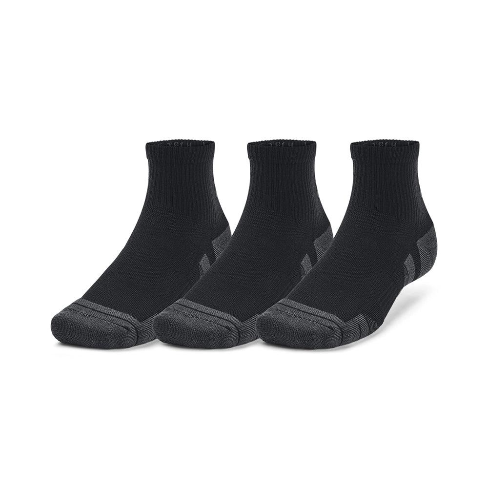 UA Performance Tech 3 Pack Quarter Socks (3 Colours)