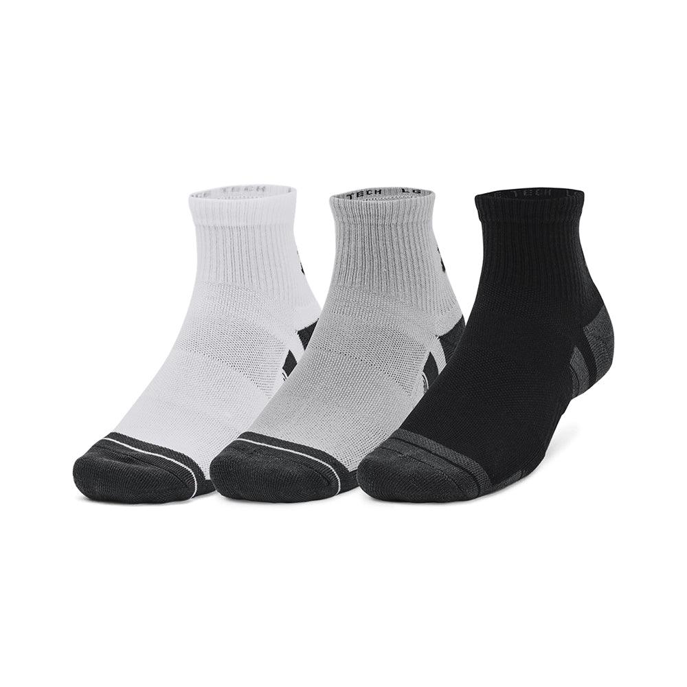 UA Performance Tech 3 Pack Quarter Socks (3 Colours) - Image 2