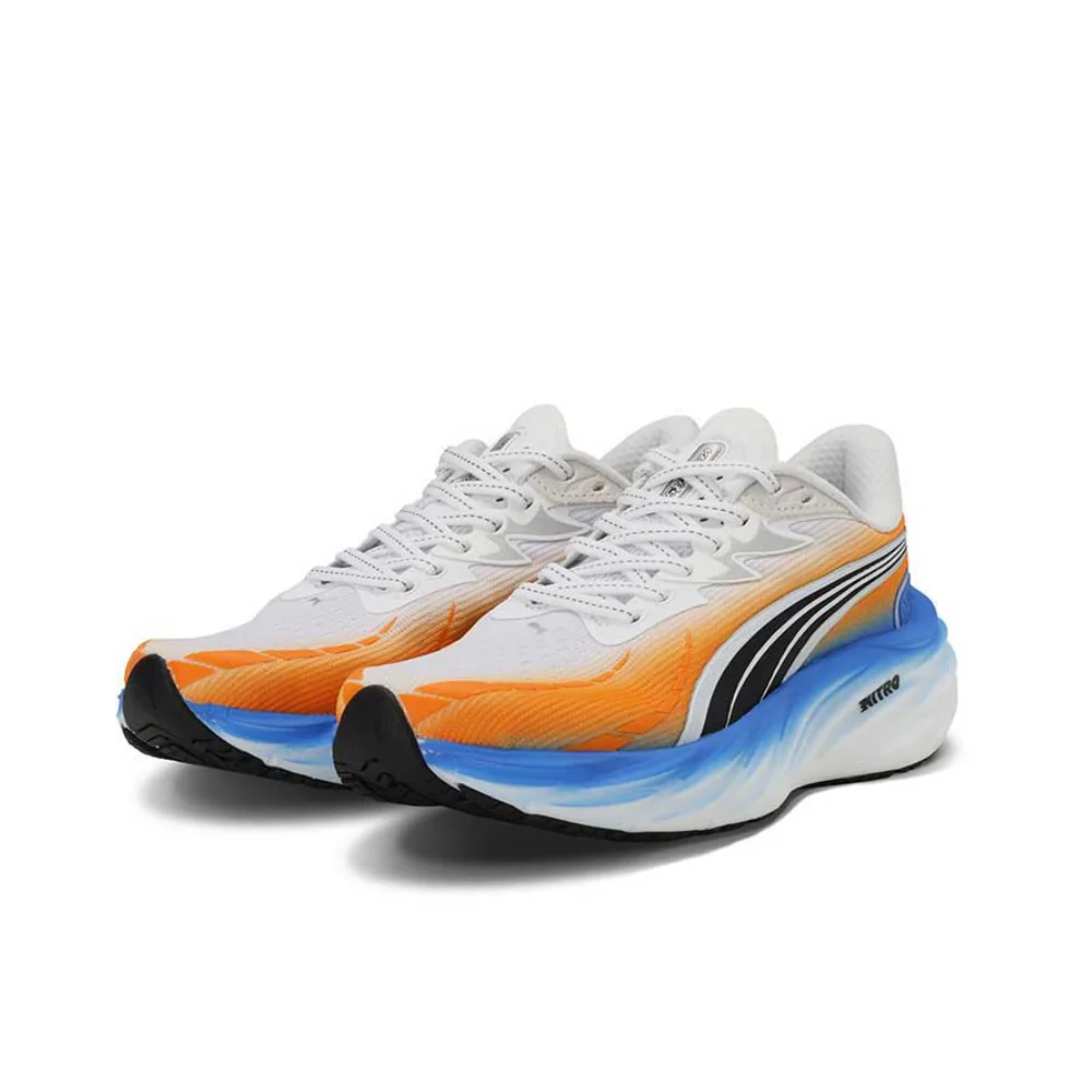 Velocity Nitro 4 Ekiden Women's :PUMA White | Heat Fire - Image 2