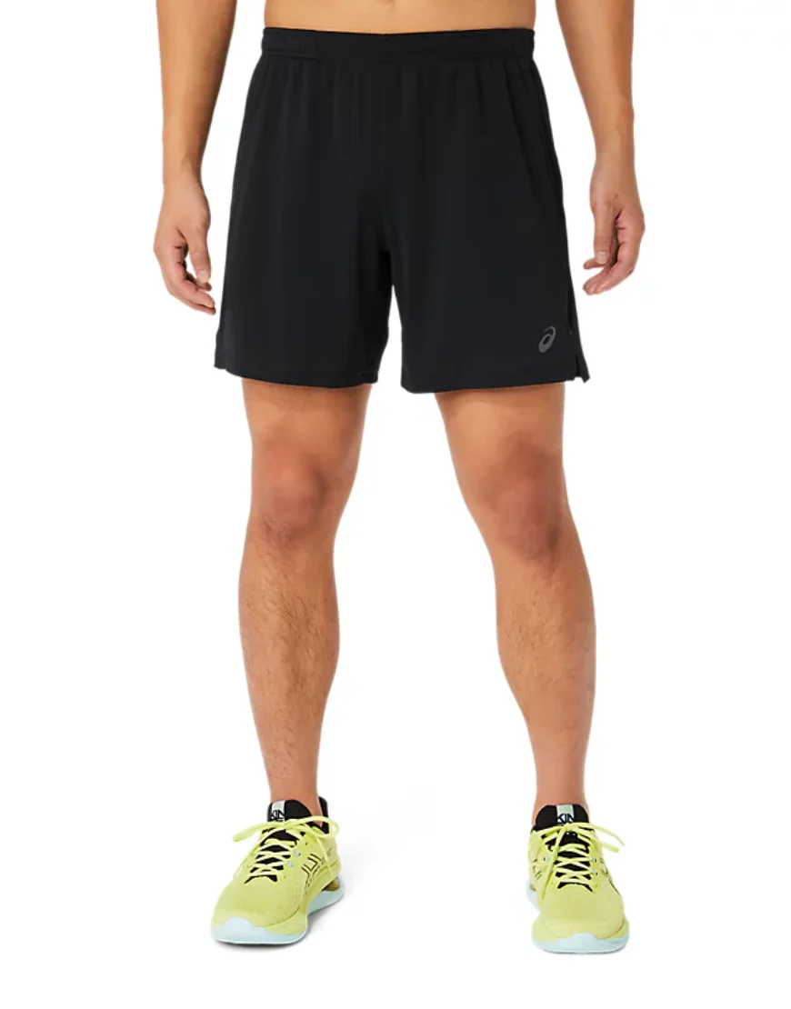 Men's Vented Mesh 7inch Shorts: Black - Image 5