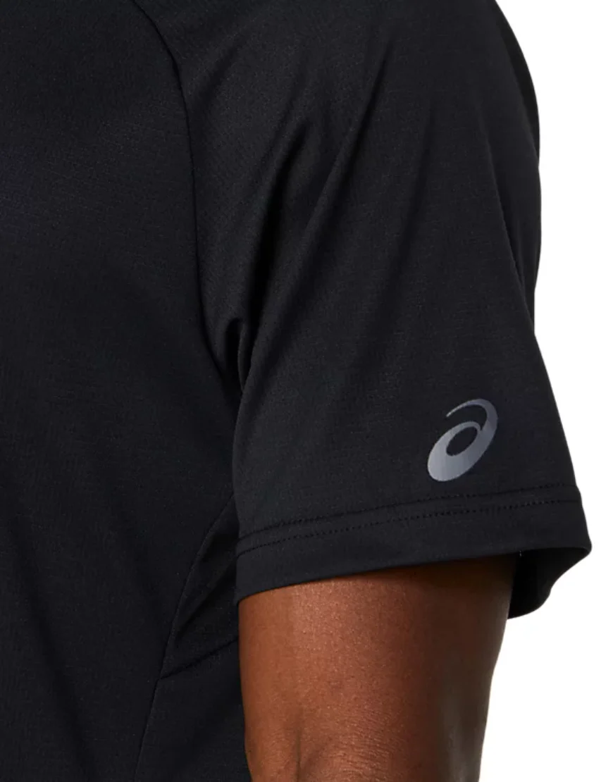 Vented Mesh Knit Short Sleeve Top - Image 2