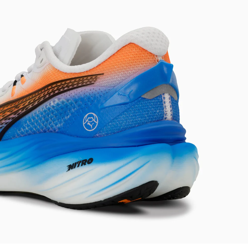 Deviate Nitro 3 Ekiden Women's :PUMA White | Heatfire - Image 3