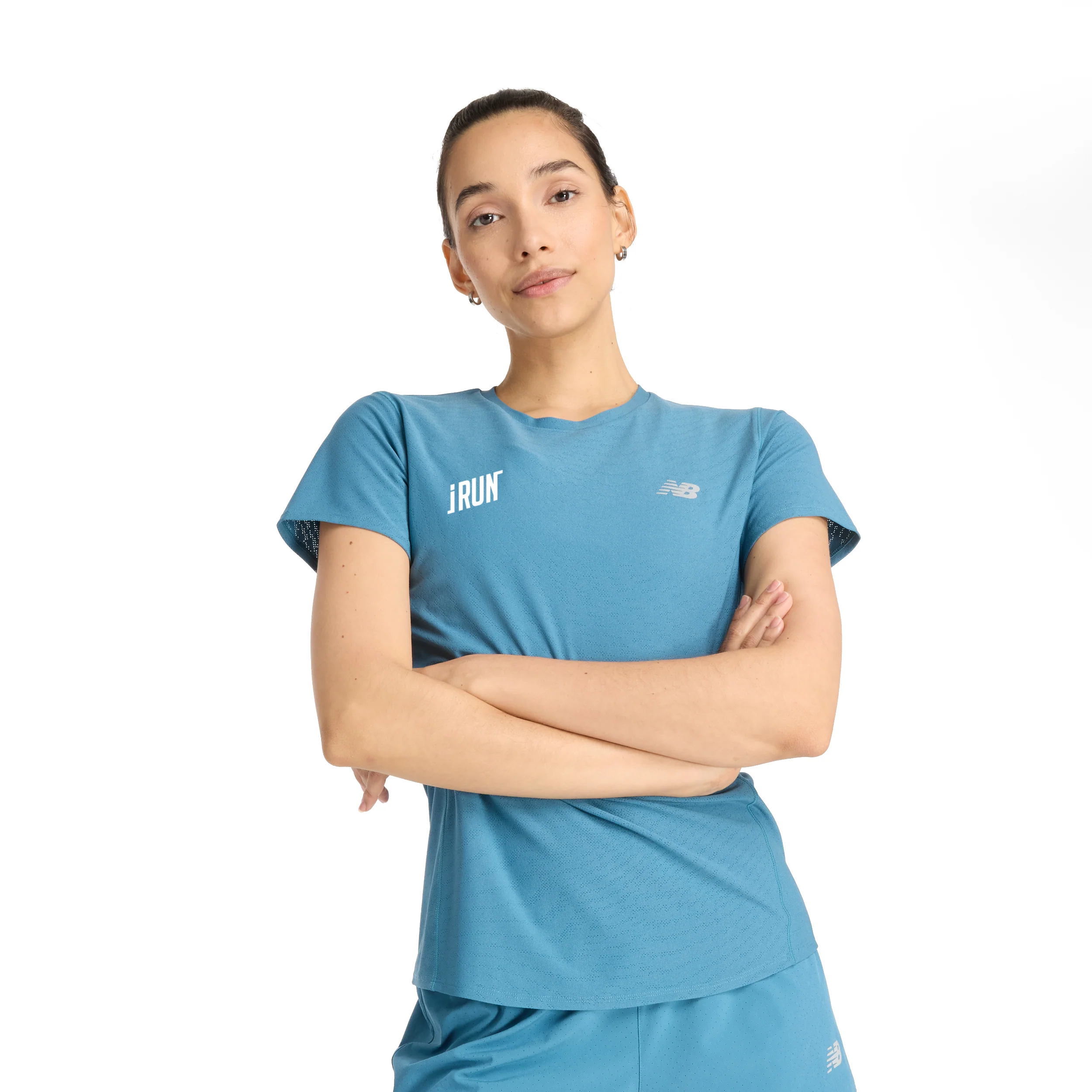 Women's Jacquard Slim Tee :Terrarium