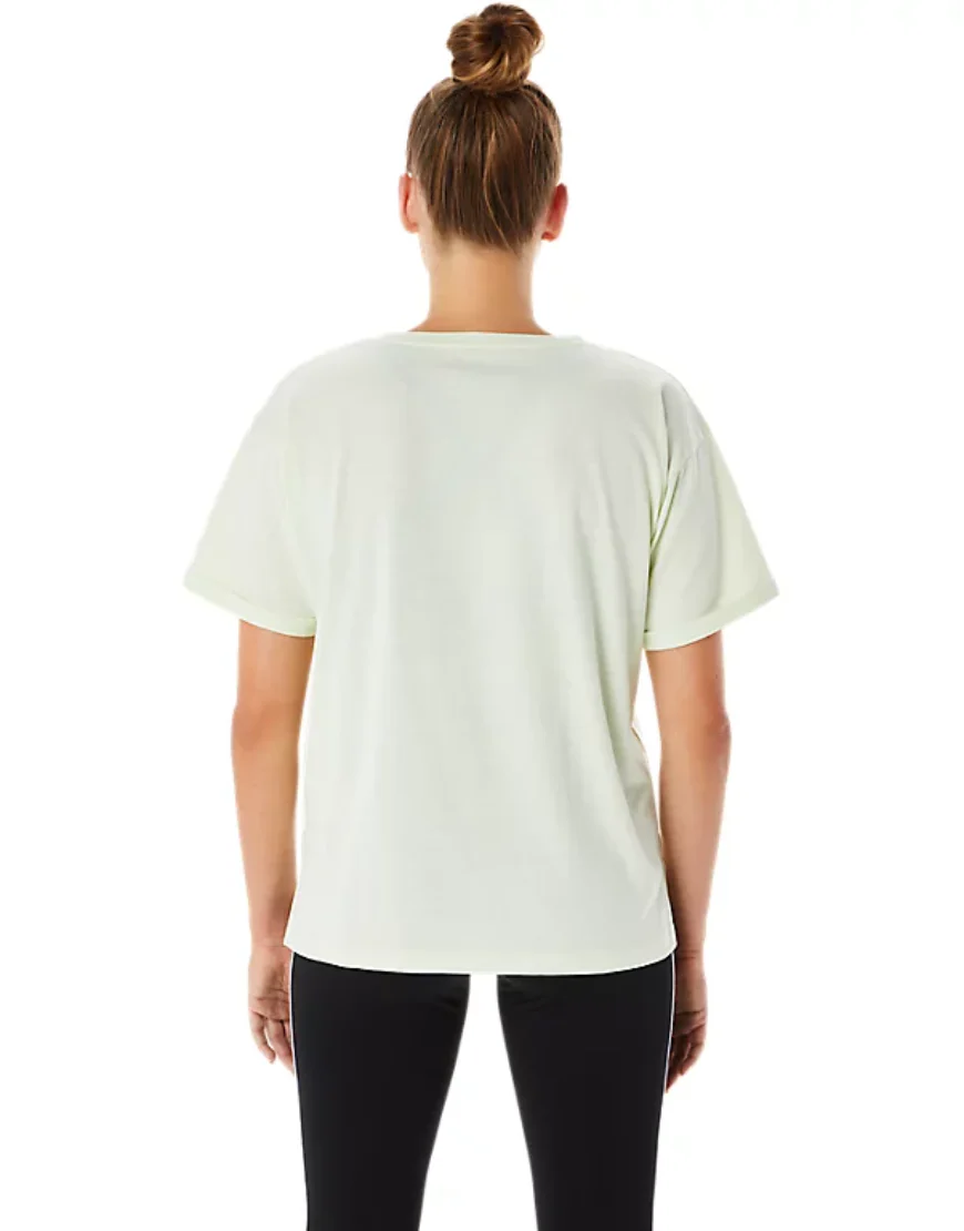 Women's Training Core Relaxed Graphic Tee :White - Image 2