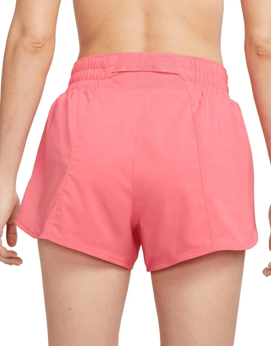 Women's Swoosh Brief Lined Running Shorts :Sea Coral - Image 2