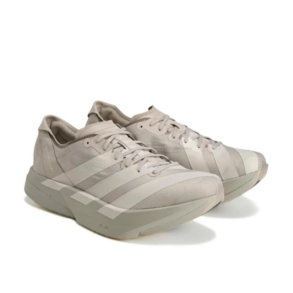 Y-3 Adios Pro 4 Men's :Light Brown | Chalk Pearl - Image 2