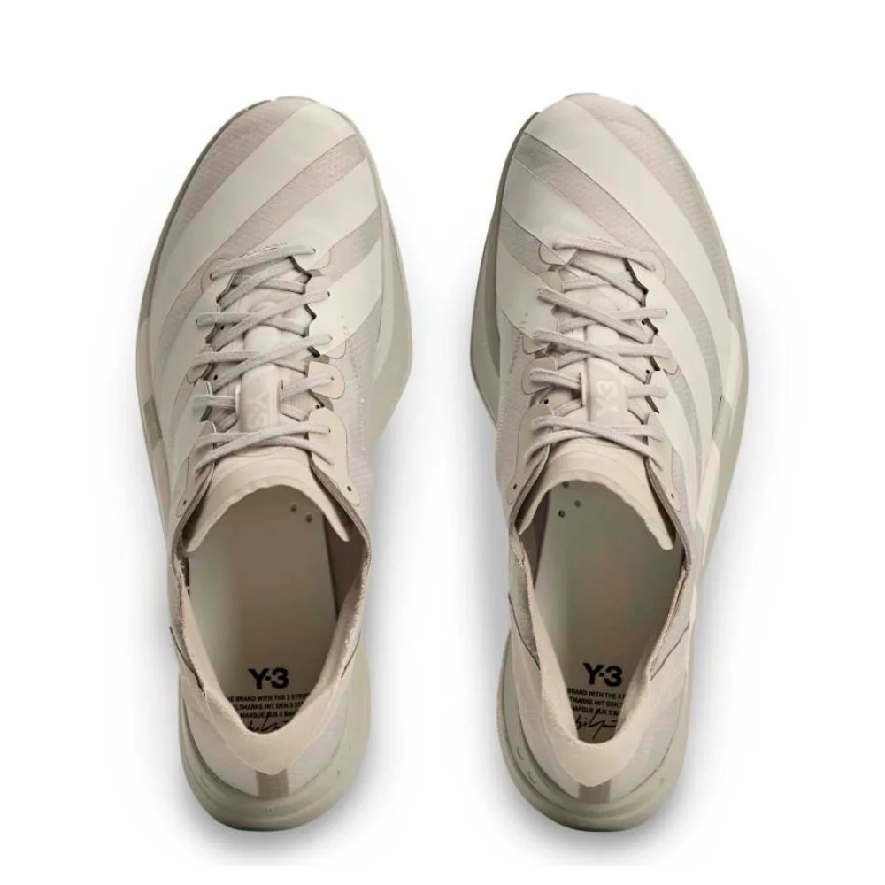 Y-3 Adios Pro 4 Men's :Light Brown | Chalk Pearl - Image 6