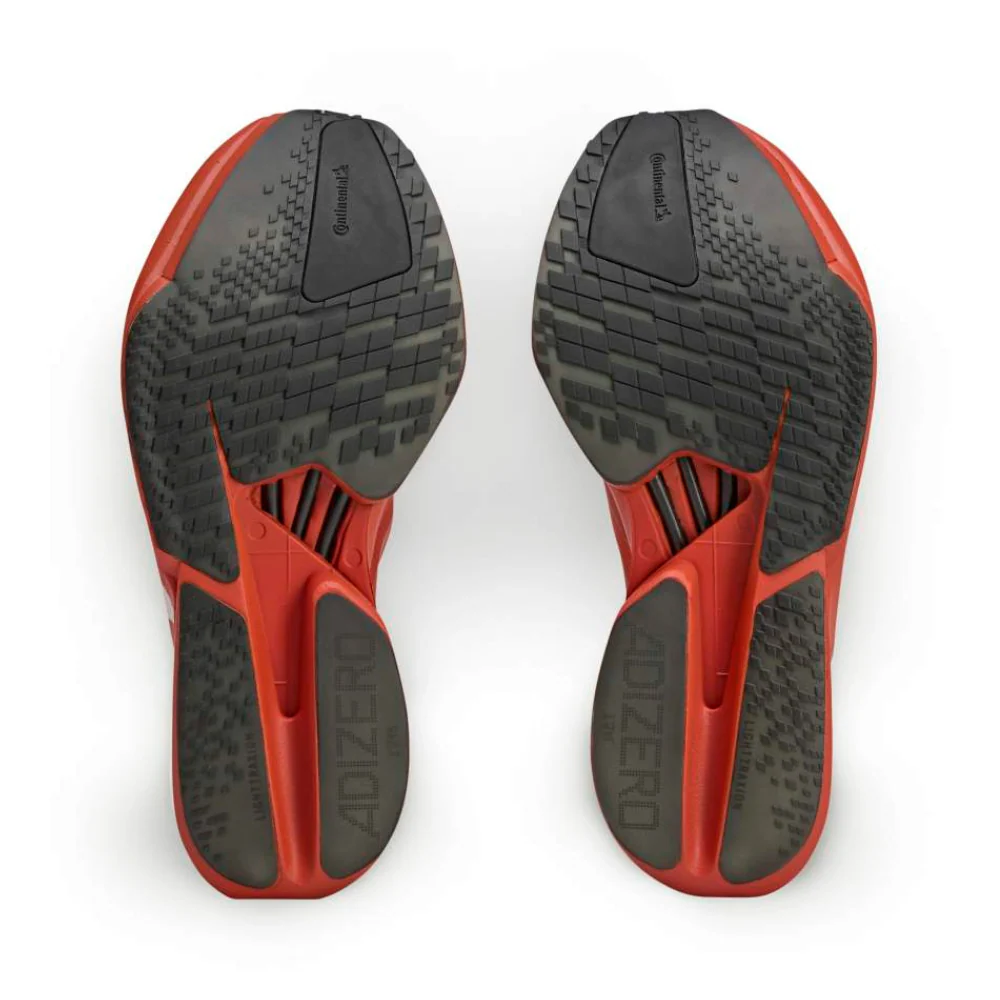 Y-3 Adios Pro 4 Men's :Craft Chili | Orbit Grey - Image 6